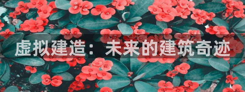 亚洲狗子28跌：虚拟建造：未来的建筑奇迹