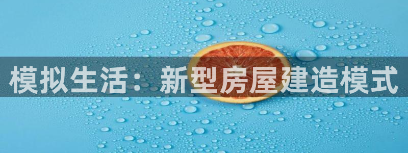 狗子28提现多久到账：模拟生活：新型房屋建造模式