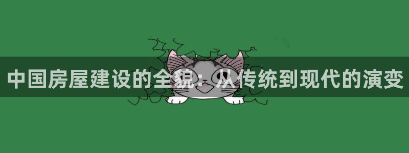 狗子28理财：中国房屋建设的全貌：从传统到现代的演变