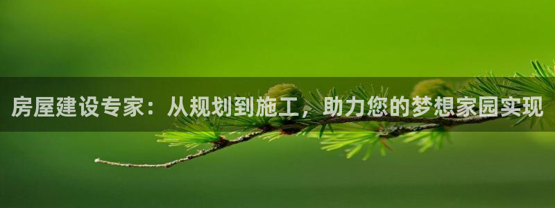 狗子28赛：房屋建设专家：从规划到施工，助力您的梦想家园实现